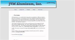 Desktop Screenshot of jvmaluminum.com